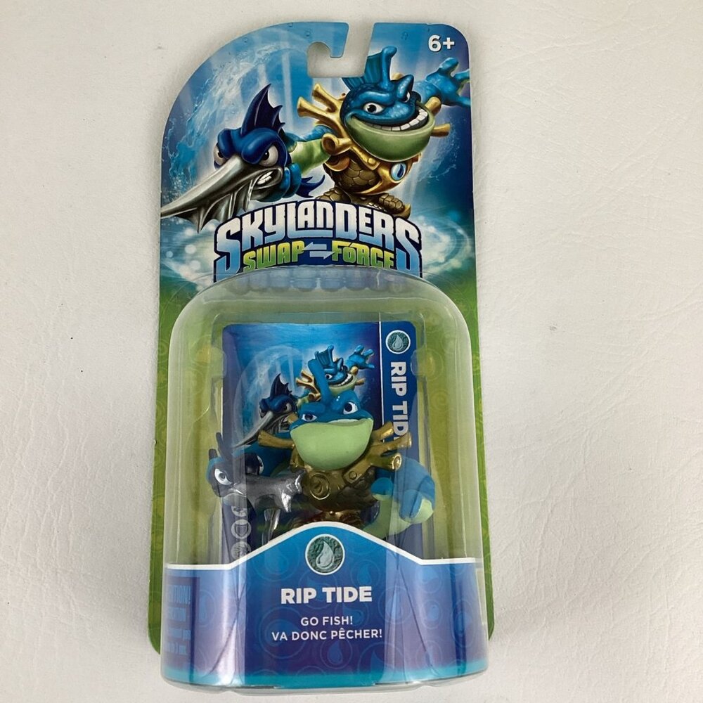 Skylanders Swap Force Rip Tide Video Game Character Figure Card Stickers 2013 - Picture 2 of 6